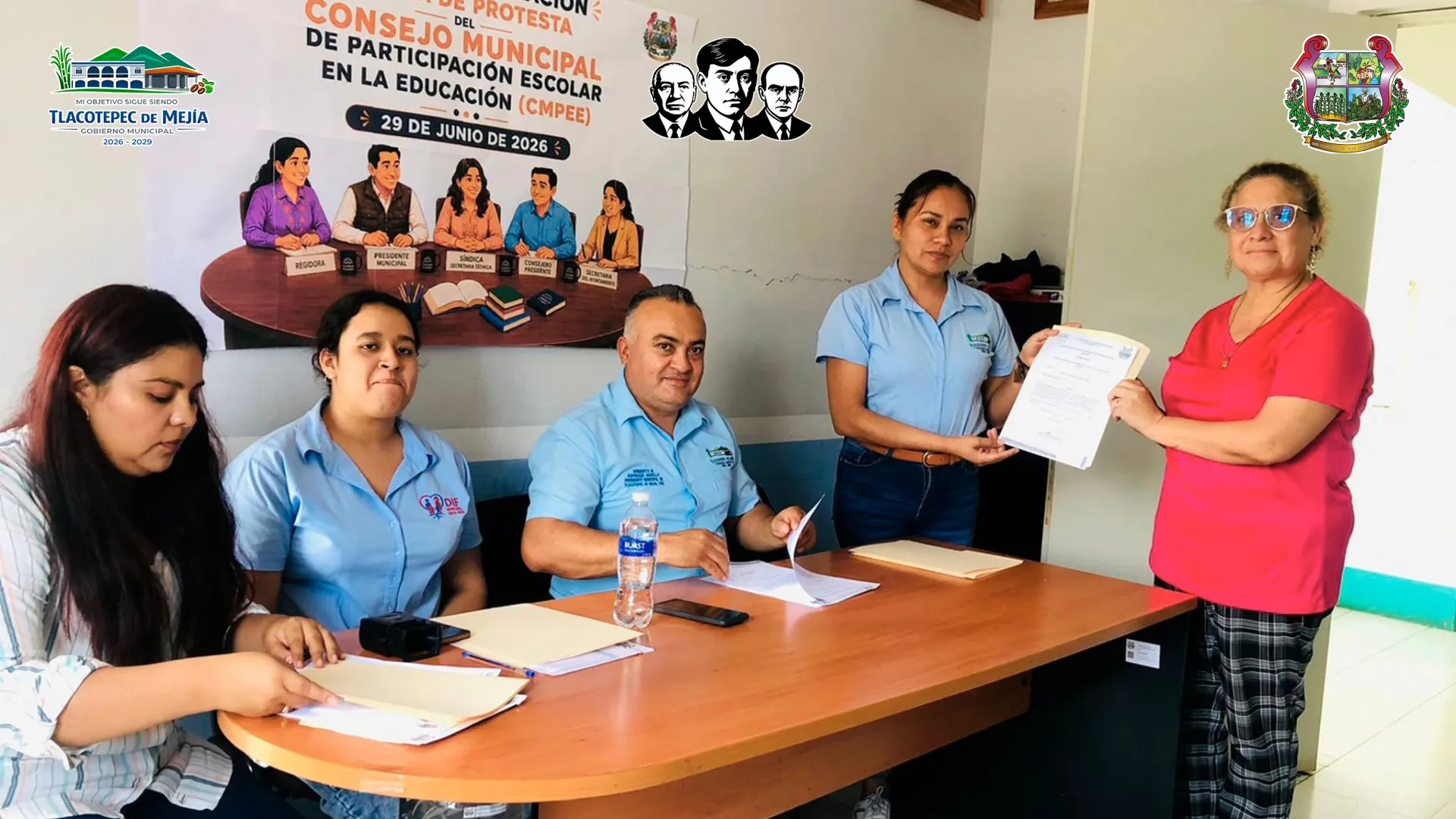 Instalación y Toma de Protesta del Consejo Municipal de Participación Escolar en la Educación